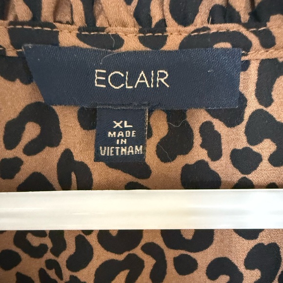 Eclair Leopard Print Blouse - Picture 3 of 4